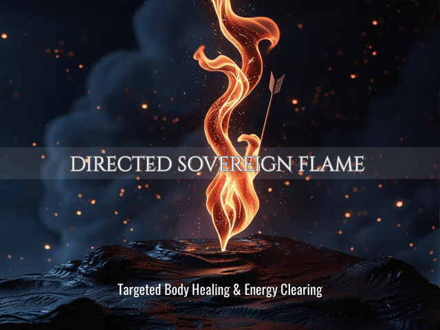 Directed Sovereign Flame | Targeted Body Support & Energy Clearing | Same Day Delivery