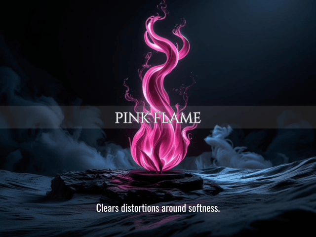 Pink Flame | Emotional Healing, Nervous System Repatterning & Sovereign Softness | Same Day Delivery