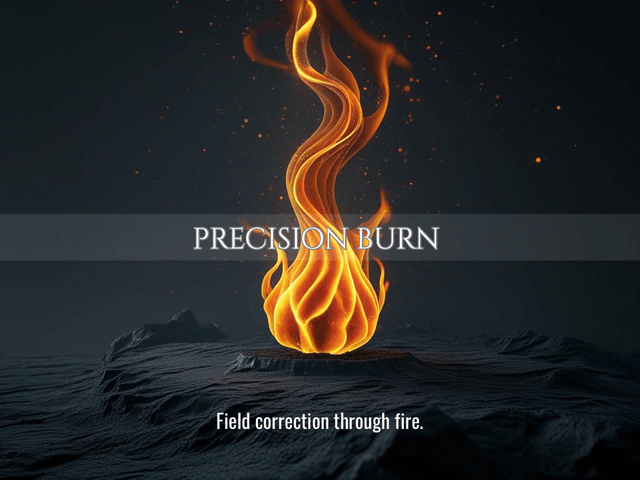 Precision Burn | Targeted Energy Clearing, Live Flame Scan & Correction 