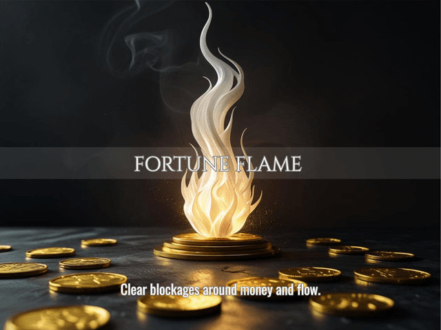 Fortune Flame | Clear Money Blocks & Restore Flow | Same Day Delivery
