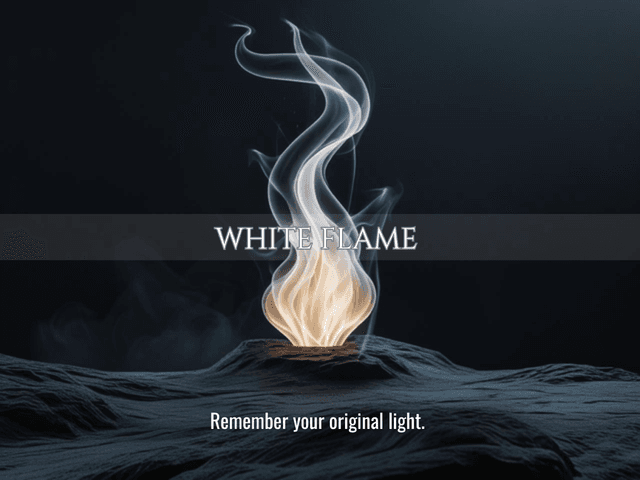 White Flame | Energy Clearing, Cut Cords &amp; Remember Your True Self | Same Day Delivery