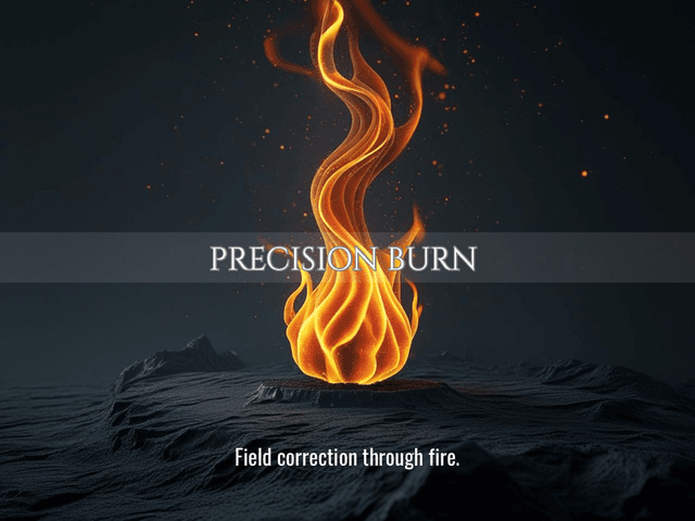 Precision Burn | Targeted Energy Clearing, Live Flame Scan &amp; Correction 