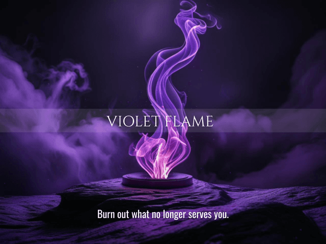 Violet Flame | Energetic Clearing, Karmic Release &amp; Spiritual Renewal | Same Day Delivery
